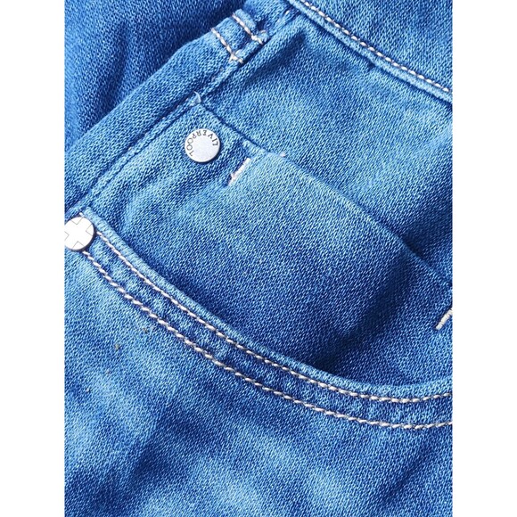 Liverpool Jeans 12/31 Wide Leg With High Slit Cropped Raw Edge Pants - Picture 16 of 16